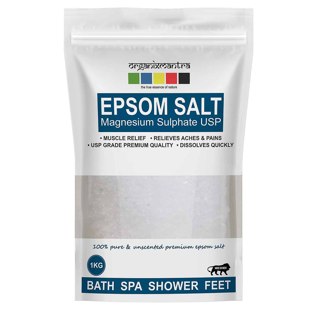 Epsom Salt (Magnesium Sulphate) For Relaxation And Pain Relief