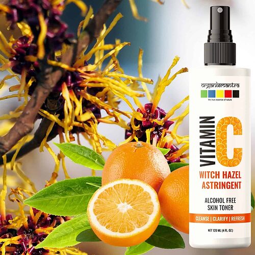Vitamin C, Tea Tree & Witch Hazel Astringent, Face Toner