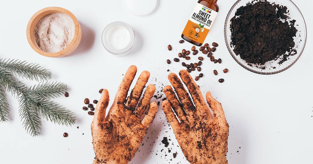 Sweet Almond Oil Coffee Scrub 3 DIY Sweet Almond Coffee Scrub