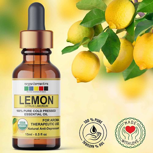 Lemon Essential Oil Organix Mantra