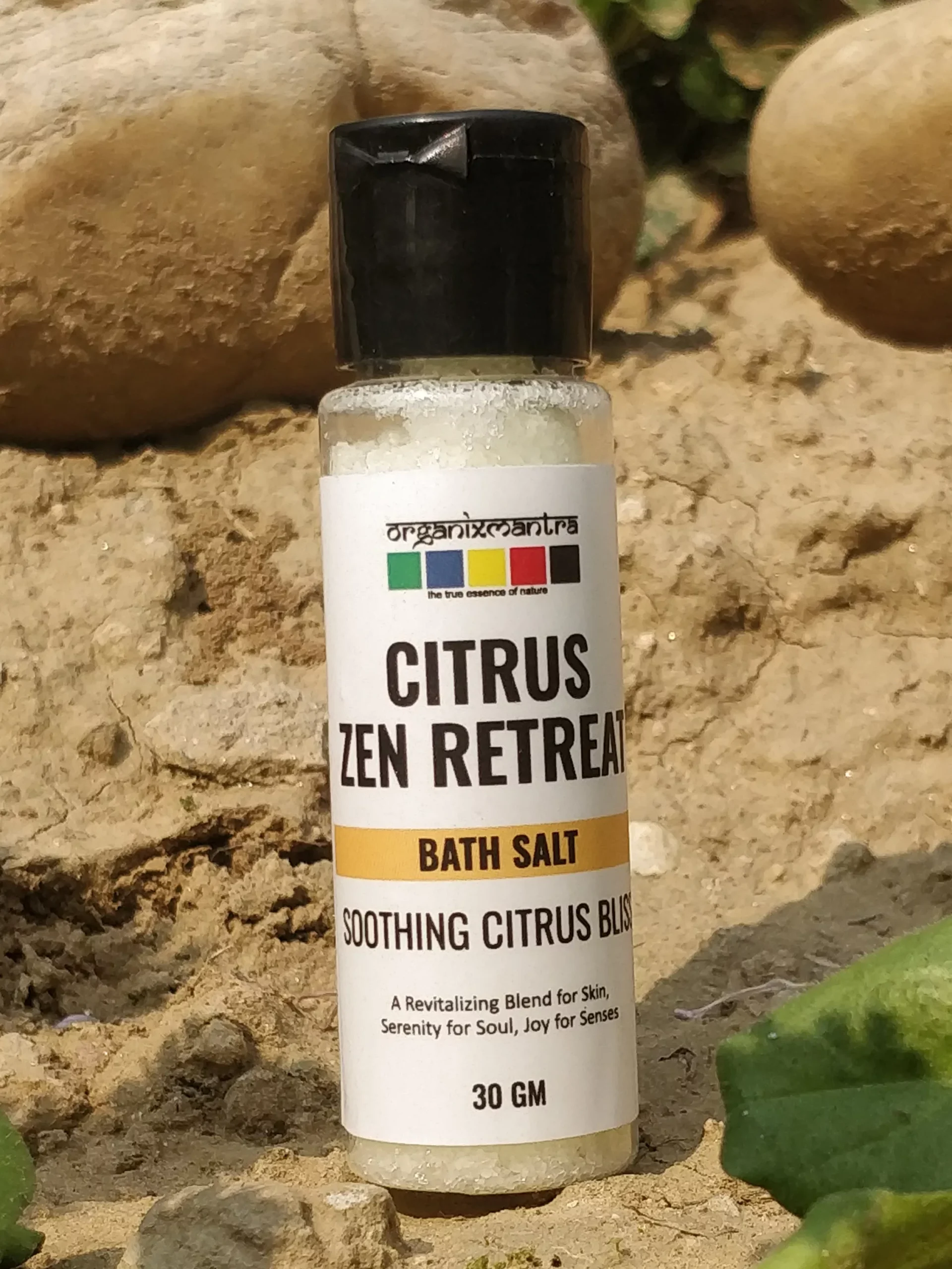Unlock the Magic of Bath Salts with Organix Mantra Luxurious Collection 2 citrus zen retreat bath salt 30g edited 1 scaled