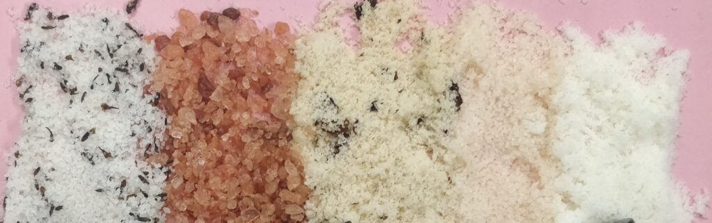Bath Salt Set of 5