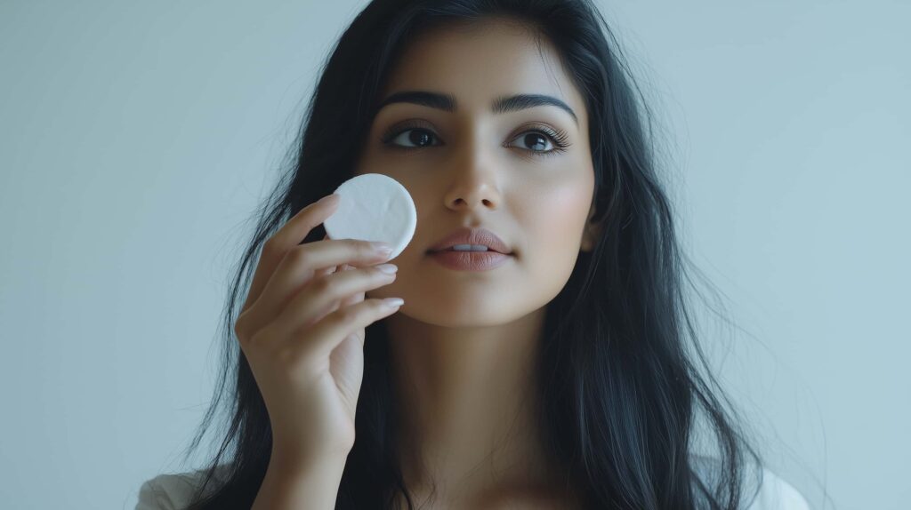 Ultimate ‘Skin Minimalist’ Routine for Combination Skin 4 apply toner for skin care