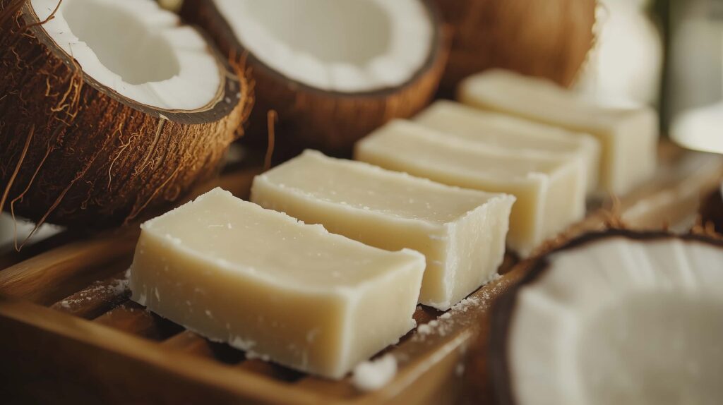 coconut oil soap bar