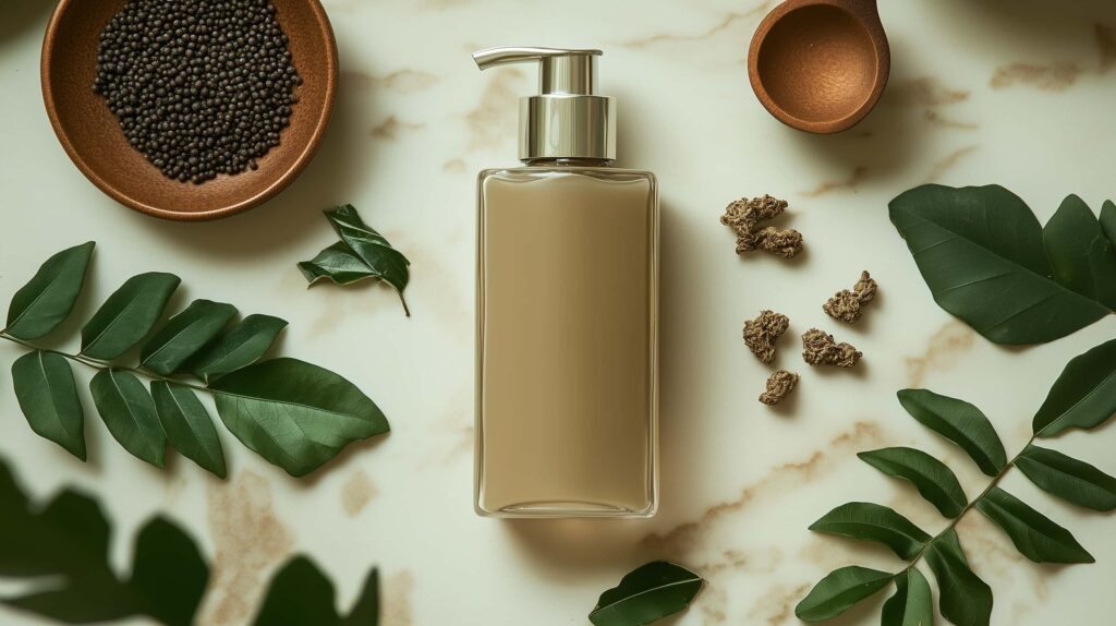 herbal shampoo